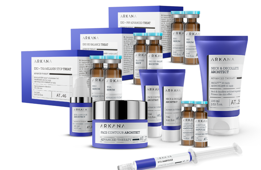 ARKANA неврокозметика - Професионални продукти за грижа за кожата
